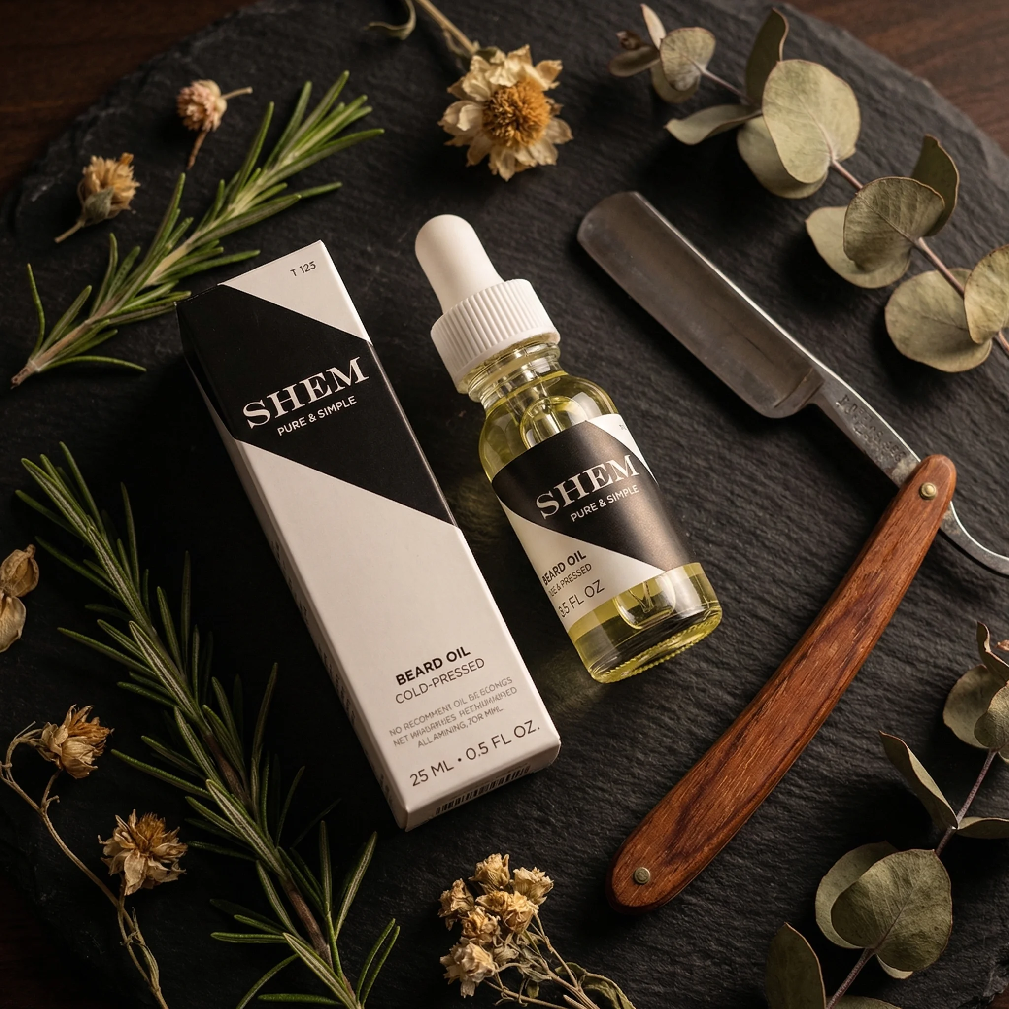 100% Natural After Shave Oil