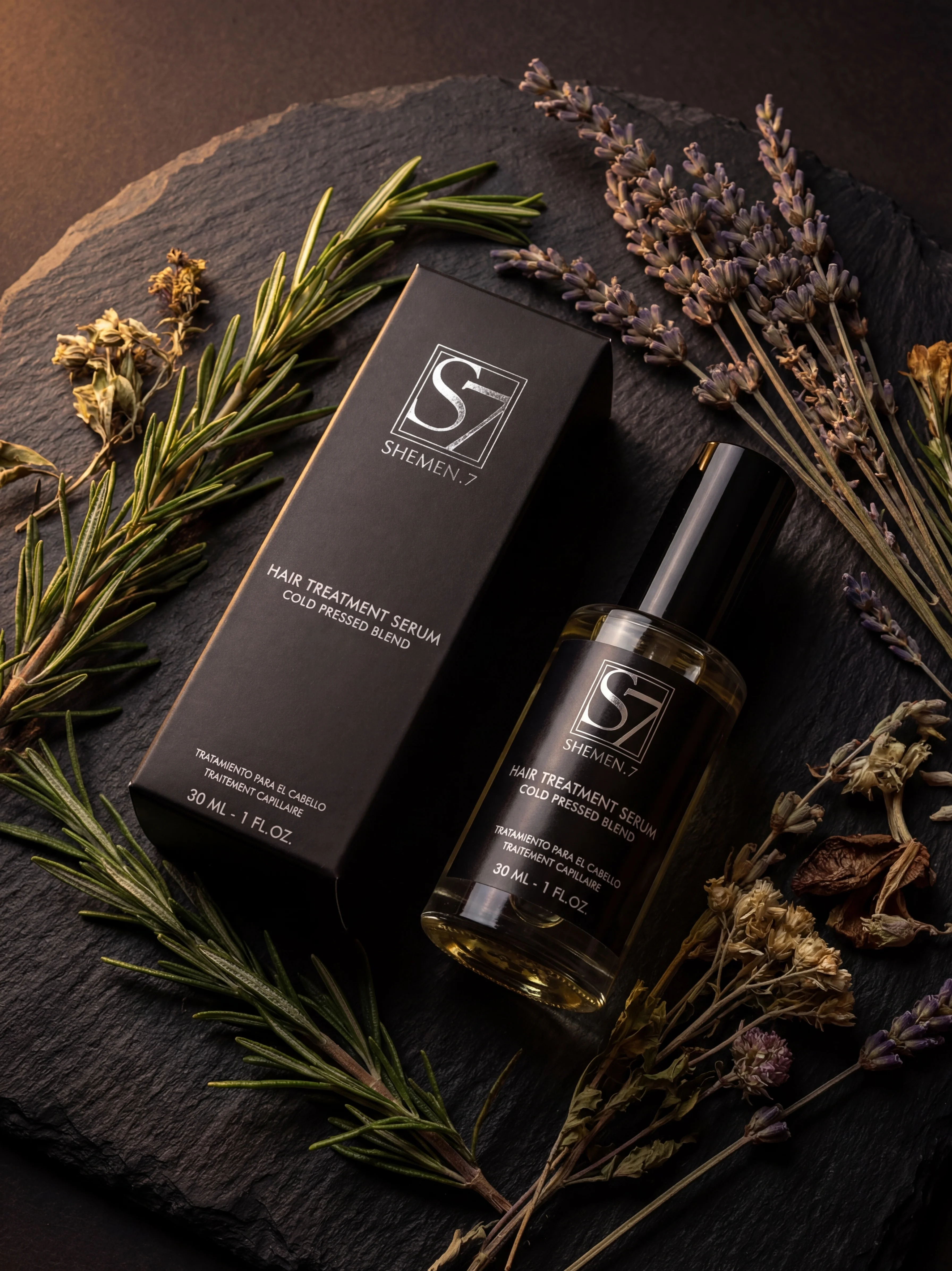 Cold-Pressed Hair Serum — Anti-Frizz